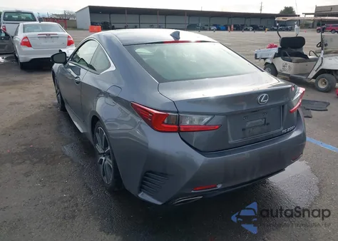 2017 Lexus Rc 200T из США, поврежденный, VIN JTHHA5BC3H5007414